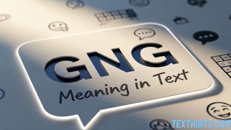 GNG Meaning in Text