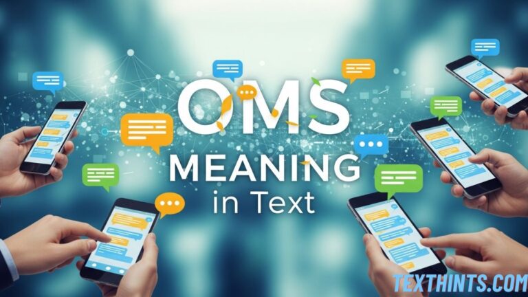 OMS Meaning in Text: Your Ultimate Guide to This Handy Acronym 📱😮