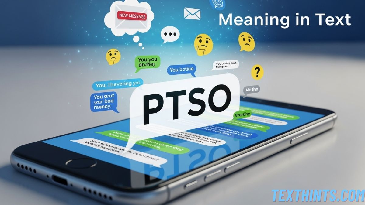 PTSO Meaning in Text
