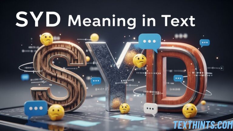 SYD Meaning in Text: Your Ultimate Guide