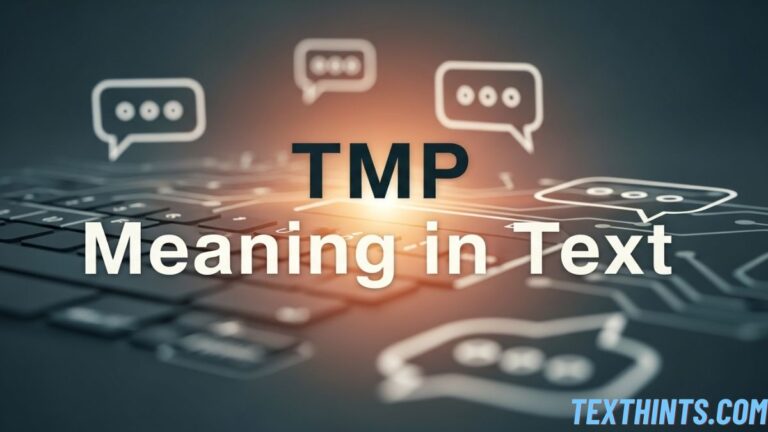 TMP Meaning in Text: A Complete Guide to Understanding and Using It