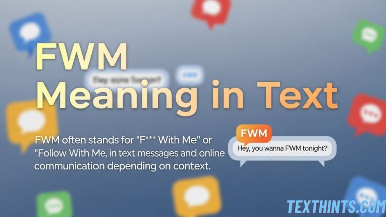 FWM Meaning in Text – Full Guide to Understanding and Responding